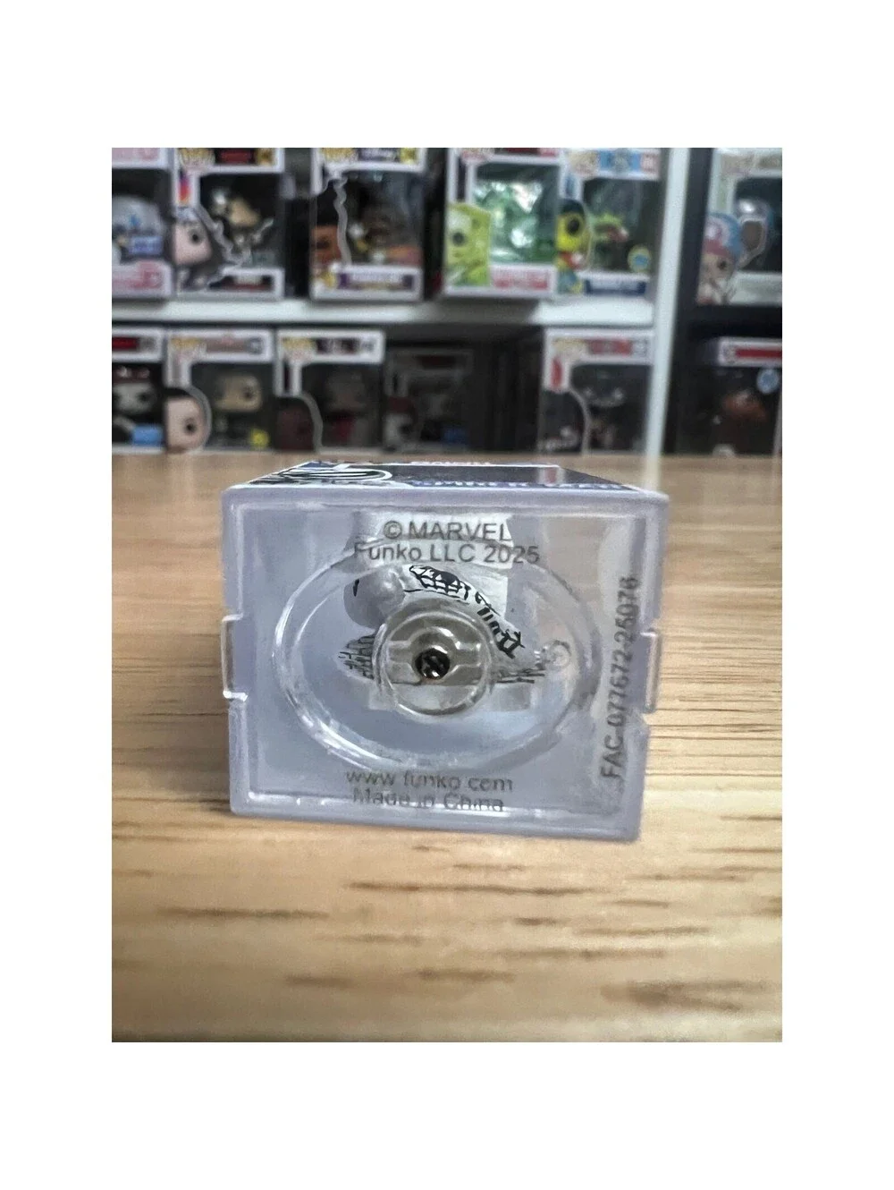 Hyper Rare Bitty Chase Spider-man Spotlight 1-Inch Funko Pop Marvel Comic Sketch